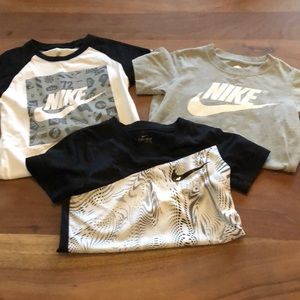 Boys LOT NIKE T-shirts